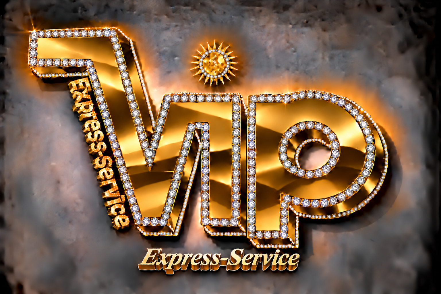 VIP Express Logo-Variante: Express-Service