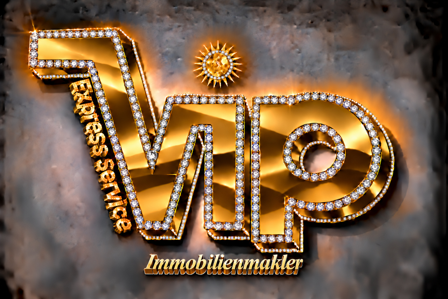 VIP Express Logo-Variante: Immobilienmakler